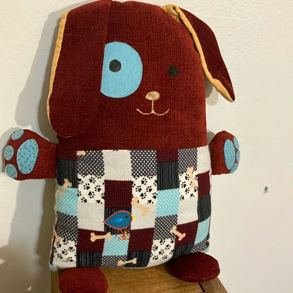 Handmade doggy pillow friend 17” Pinterest worthy - Picture 2 of 9